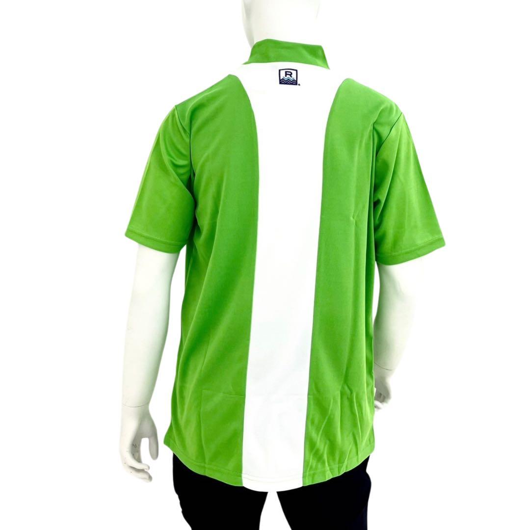 エリートグリップ　ROUGHWATERS 半袖モックネック　グリーン　LL