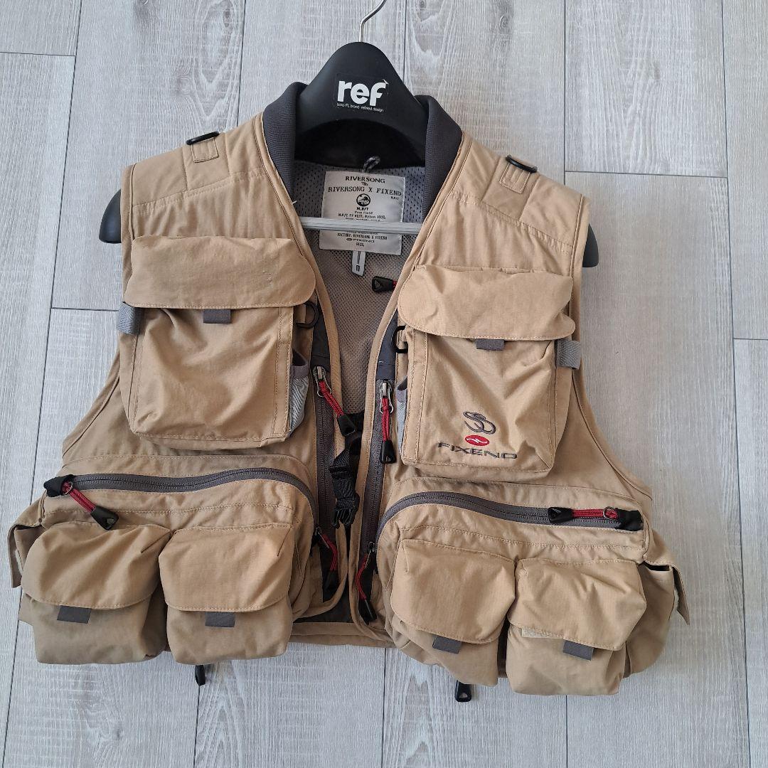 フィクスエンド　フライベスト　　 藤成史氏監修モデル　Mサイズ　タンカラー