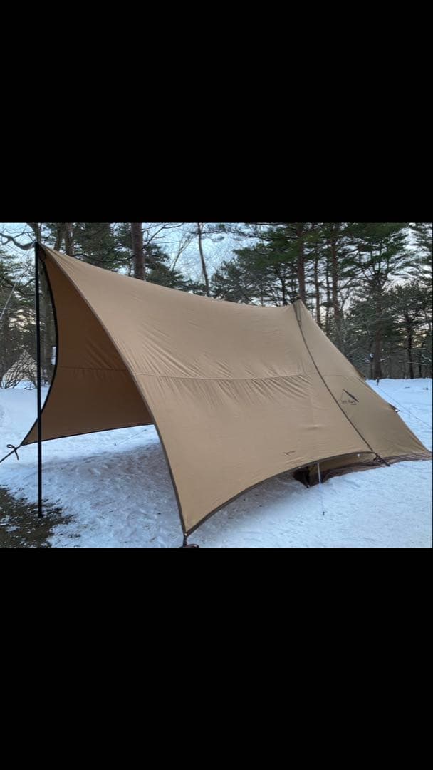 テンマクデザイン　マルチコネクトヘキサ旧版　タープ　サンドカラー