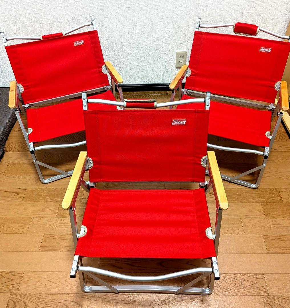 ★即日発送★ Coleman コンパクト フォールディングチェア 3脚セット