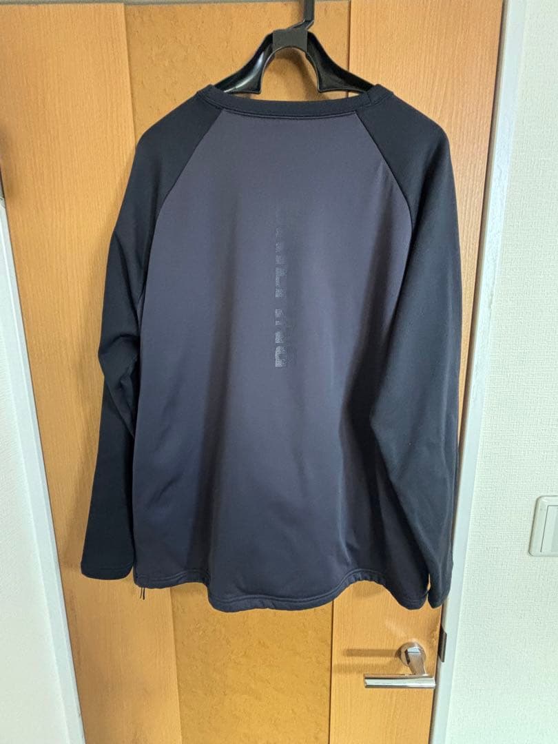 チ*ゴ様 BRIEFING ポーラテック ウィンドブロック クルーネック ネイビ