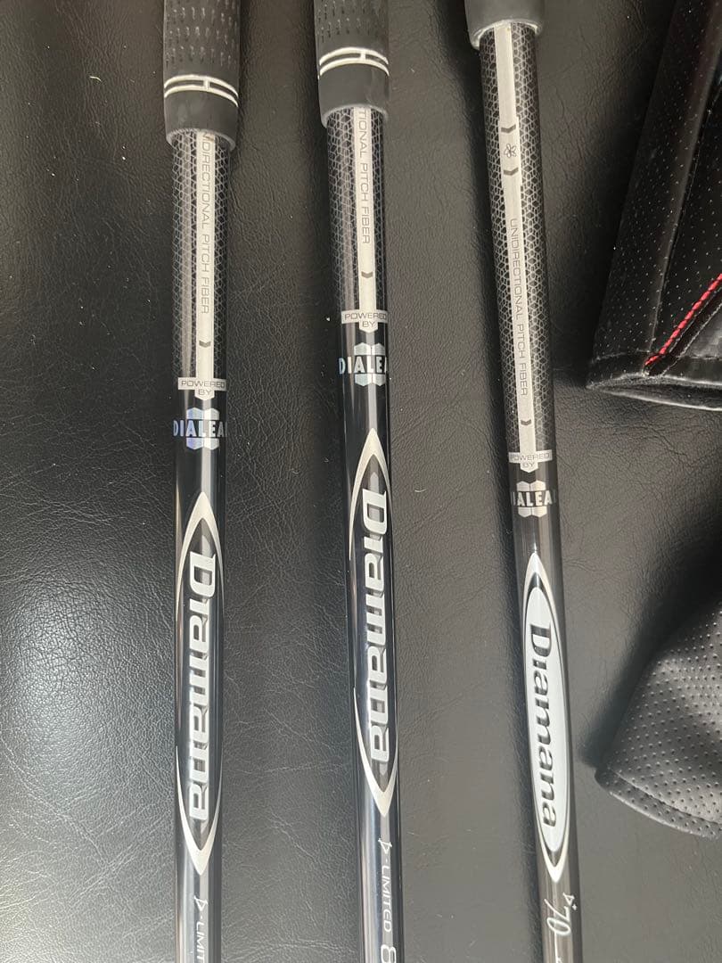 超高価シャフト装着TX！テーラーメイドSIMドライバー、M4ウッド等３本セット