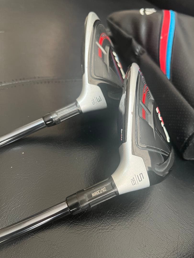 超高価シャフト装着TX！テーラーメイドSIMドライバー、M4ウッド等３本セット