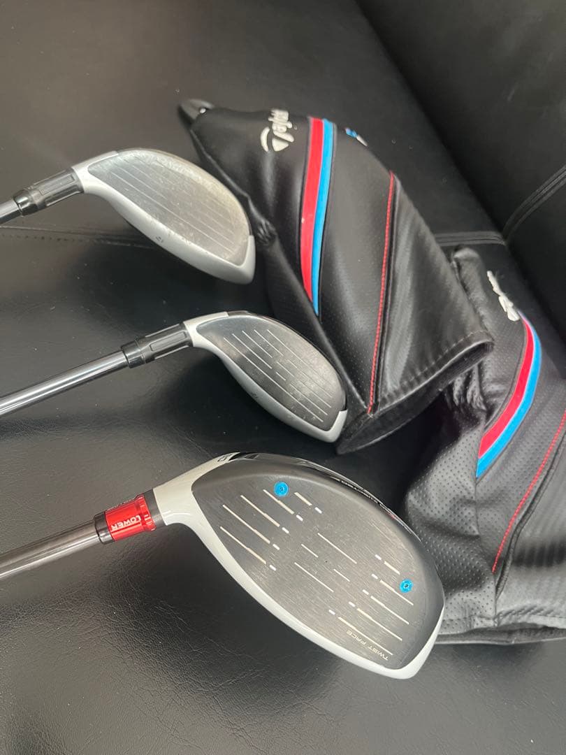 超高価シャフト装着TX！テーラーメイドSIMドライバー、M4ウッド等３本セット