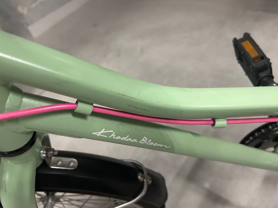 【直接引取り限定】自転車KhodaaBloomコーダブルーム20インチ グリーン