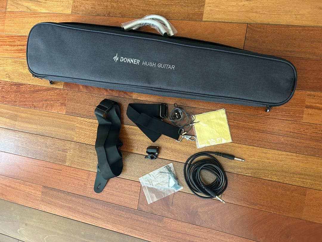 Donner HUSH-X エレキギター（ナチュラル）