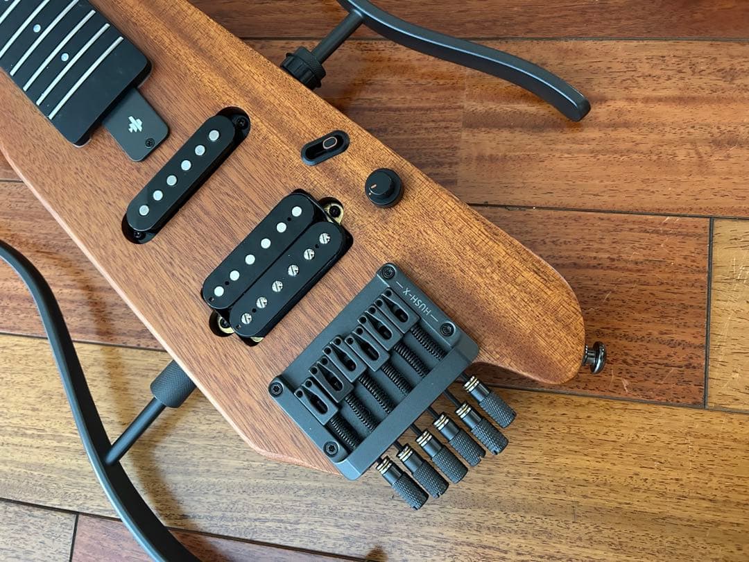 Donner HUSH-X エレキギター（ナチュラル）