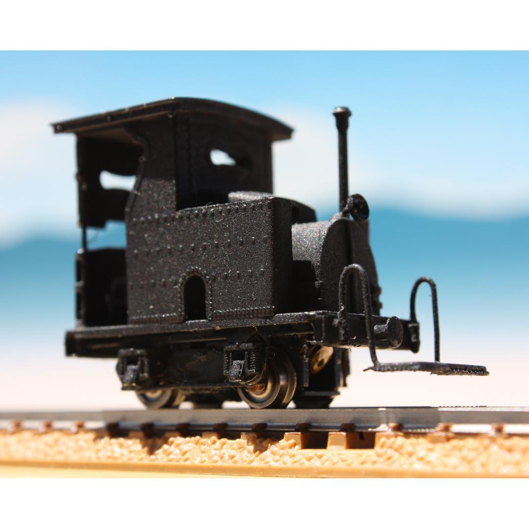 ナローゲージ HOナロー 石油発動機関車「南筑のブタ」 Nゲージの線路 HOn