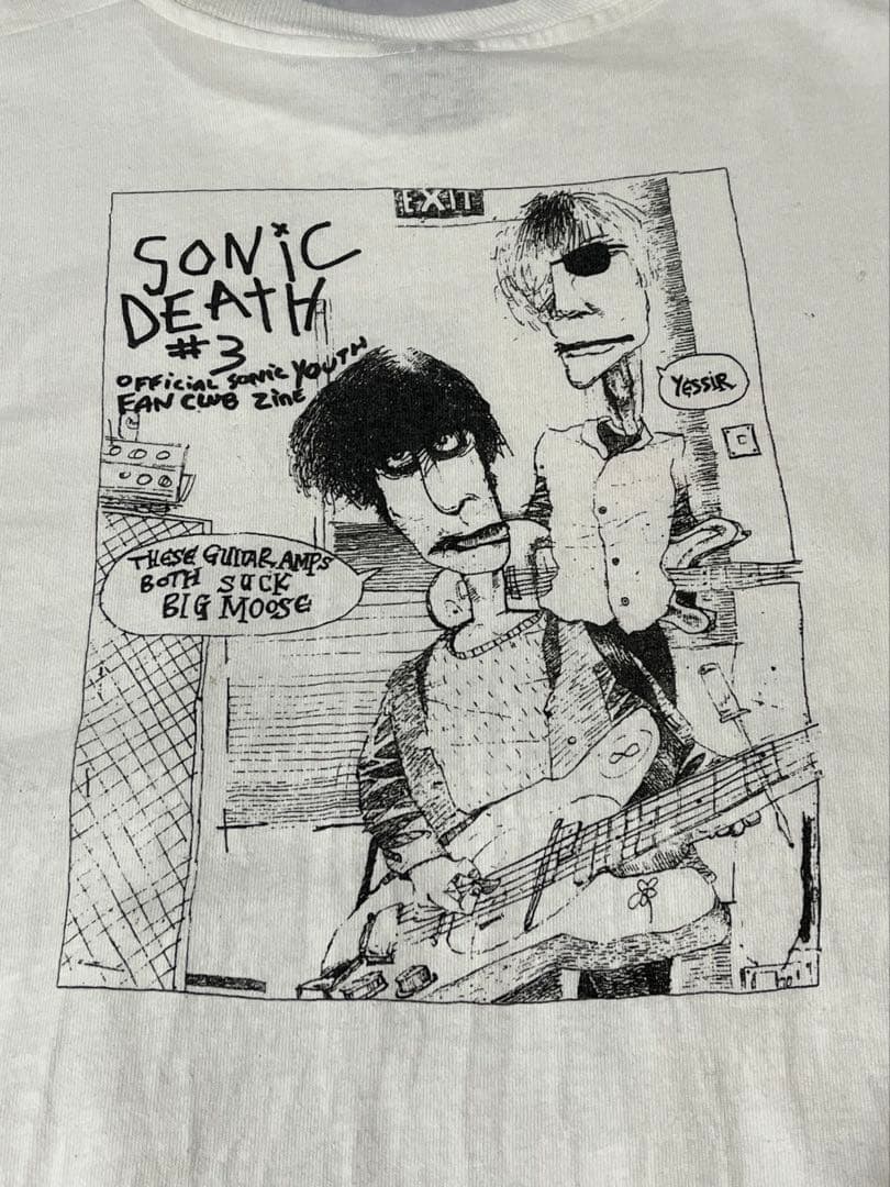 Sonic Youth Sonic Death ヴィンテージTシャツ XLサイズ