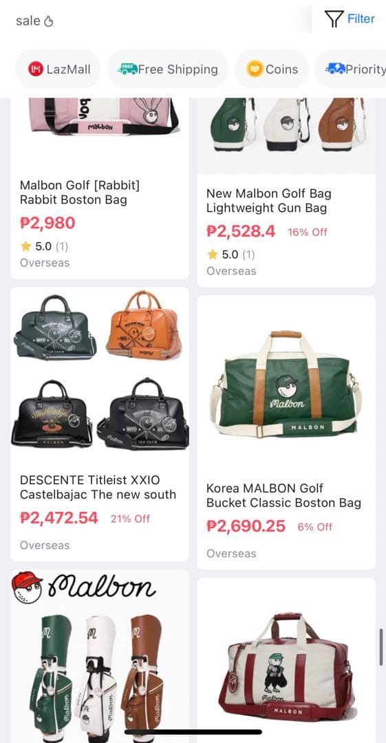 malbongolf マルボンゴルフ wind and sea