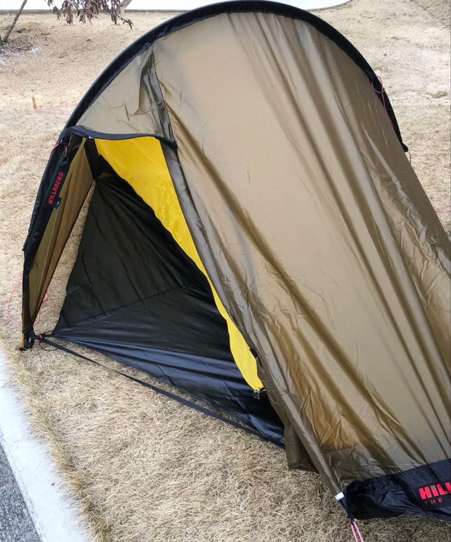 HILLEBERG ヒルバーグ AKTO アクト サンド 美品 使用回数1回