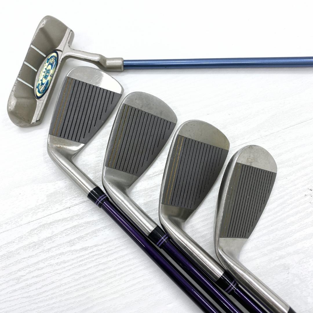 【格安‼】 FILA フィラ レディース ゴルフクラブ 初心者 セット 7本 L