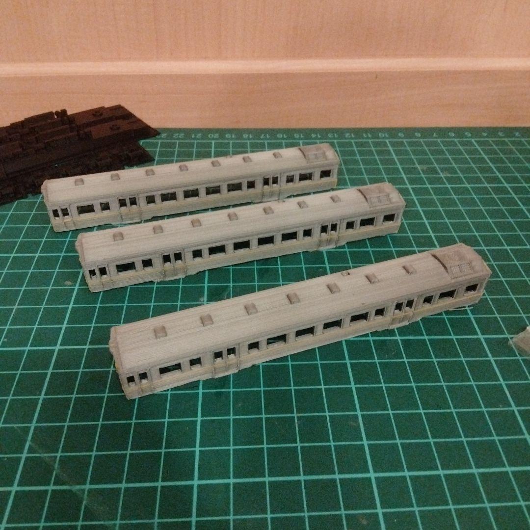 タイ　THNタイプ気動車　鉄道模型（Nゲージ）キット　3両セット