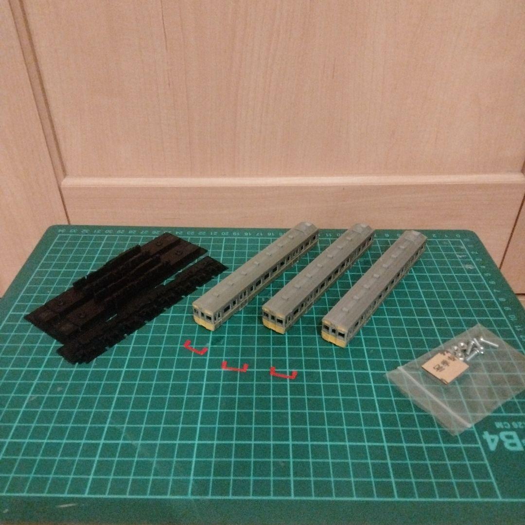 タイ　THNタイプ気動車　鉄道模型（Nゲージ）キット　3両セット