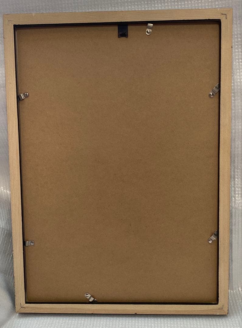 風林火山 Mocha 限定A3直筆サイン入り版画こより　ホロライブ