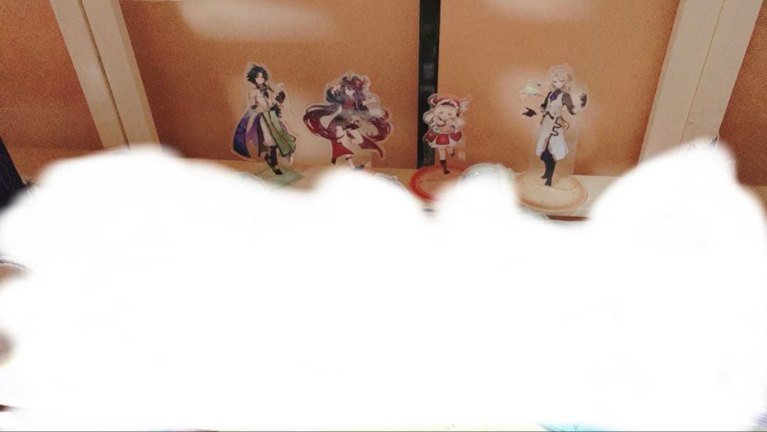 【レア】原神×スイパラ そよ風の饗宴 岩華聚餐 櫻舞万雷　アクスタ コンプリート