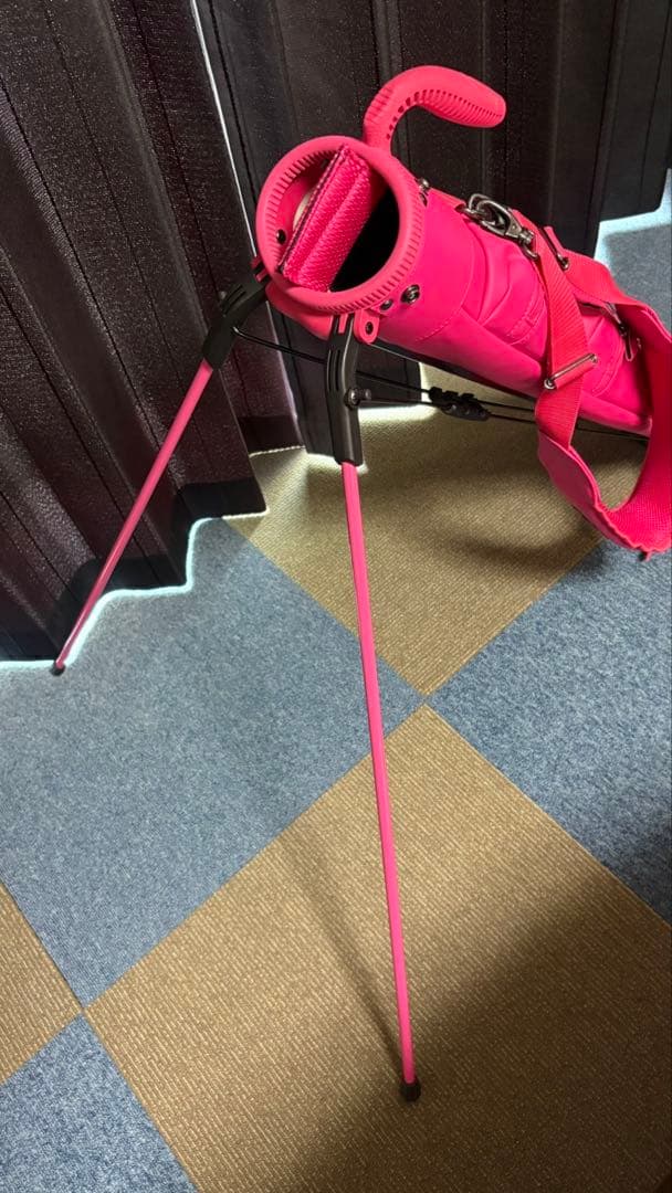 パーリーゲイツ 46インチ対応　セルフスタンド　クラブケース　ピンク