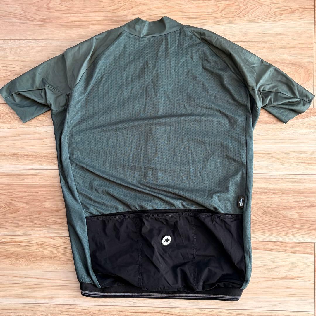 アソス ASSOS MILLE GT EVO 半袖 サイクルジャージ カーキs