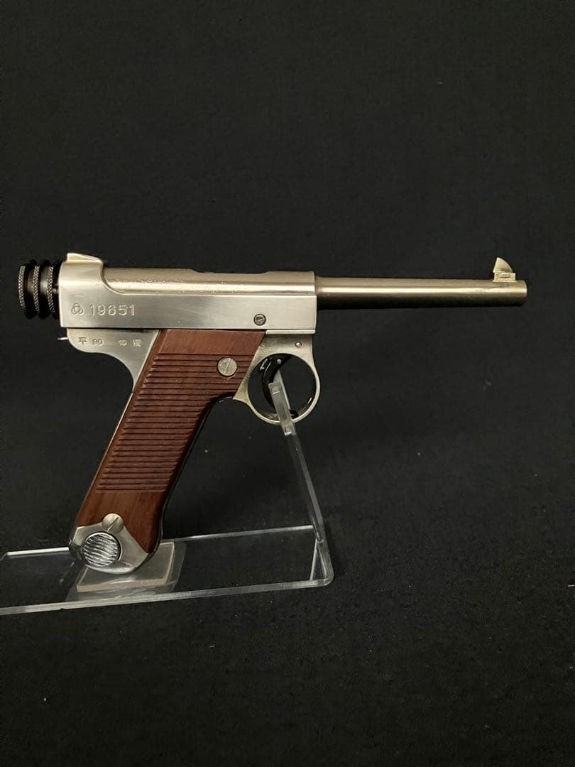 ハドソン　南部14年式　N2 前期型　木製グリップ　金属製モデルガン　SMG