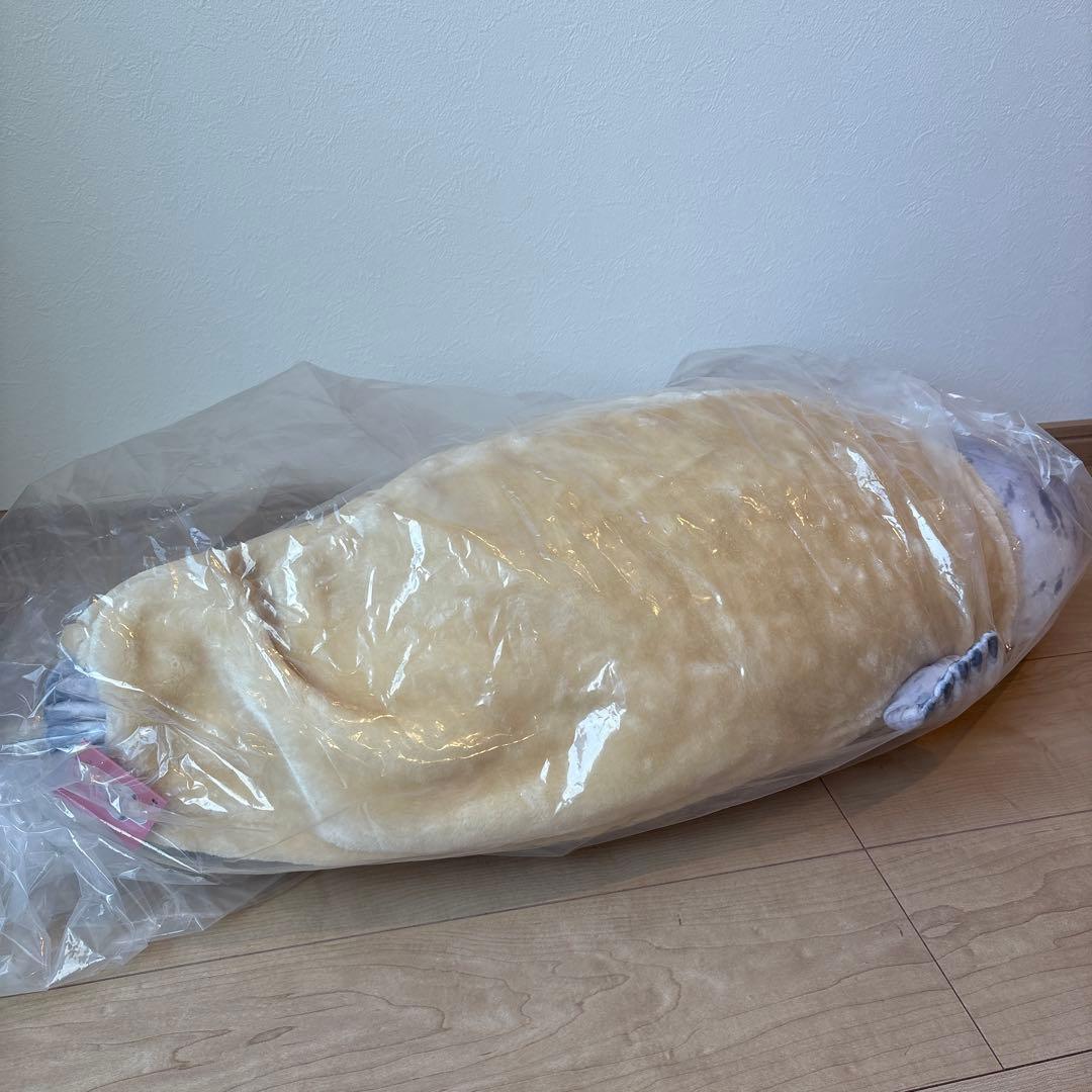 【廃盤品】YOU+MORE! 換毛期　アザラシ　ぬいぐるみ　フェリシモ　東武動物