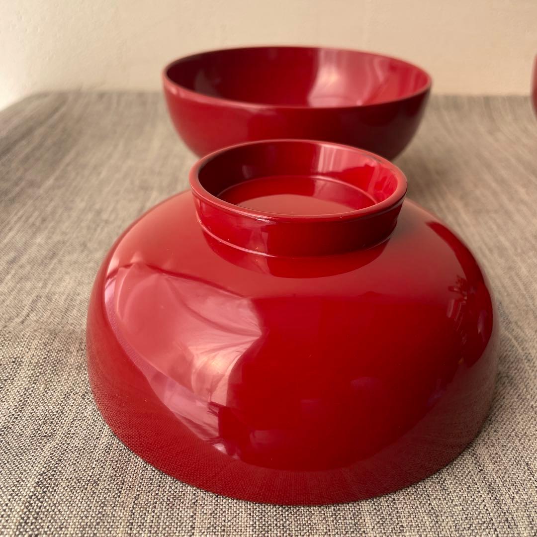 木製 螺鈿 手描き 漆塗 お椀 老松 ５個セット 加賀藩 山中塗？