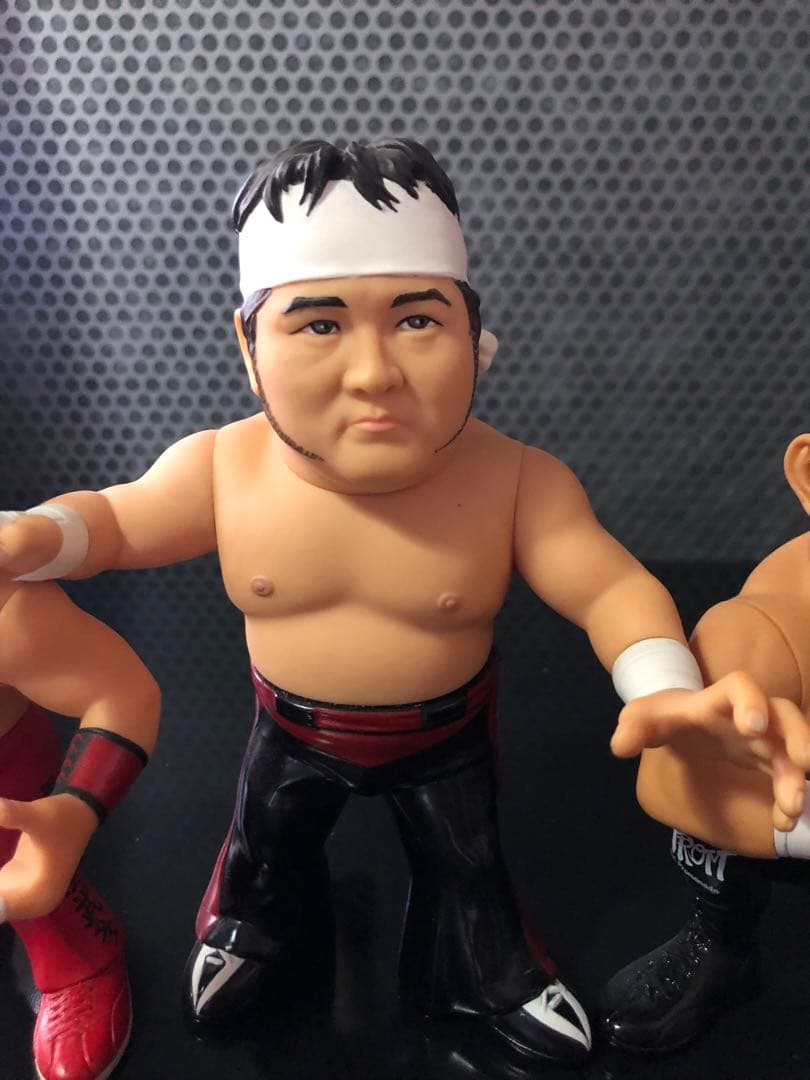 新日本プロレス　闘魂三銃士＆ムタ　HAOフィギュア　美品　レア