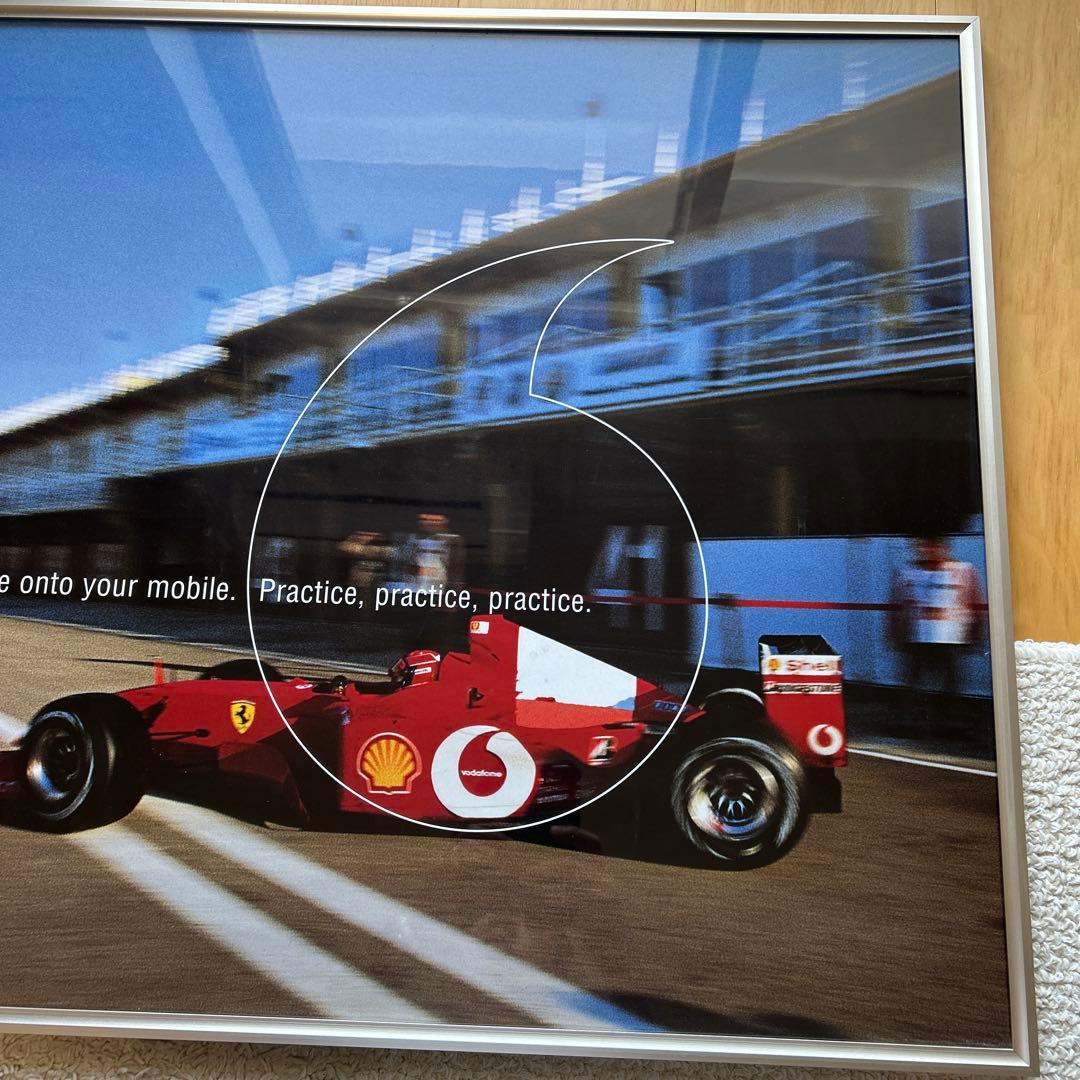 Vodafone Ferrari Racing 広告ポスター大判非売品3枚セット