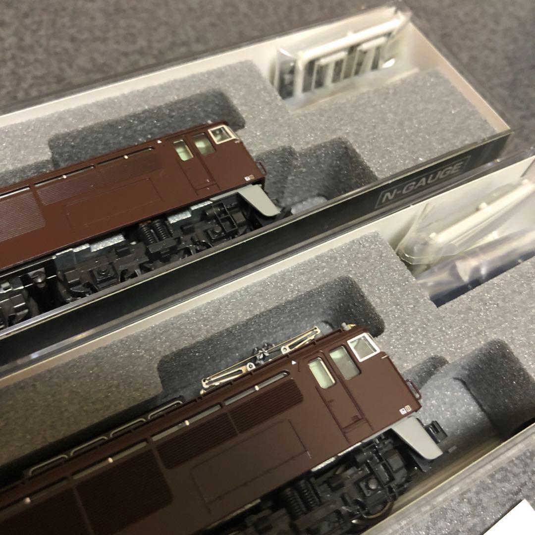 KATO カトー EF63 2次形・3次形 JR仕様(茶)セット 10-1430