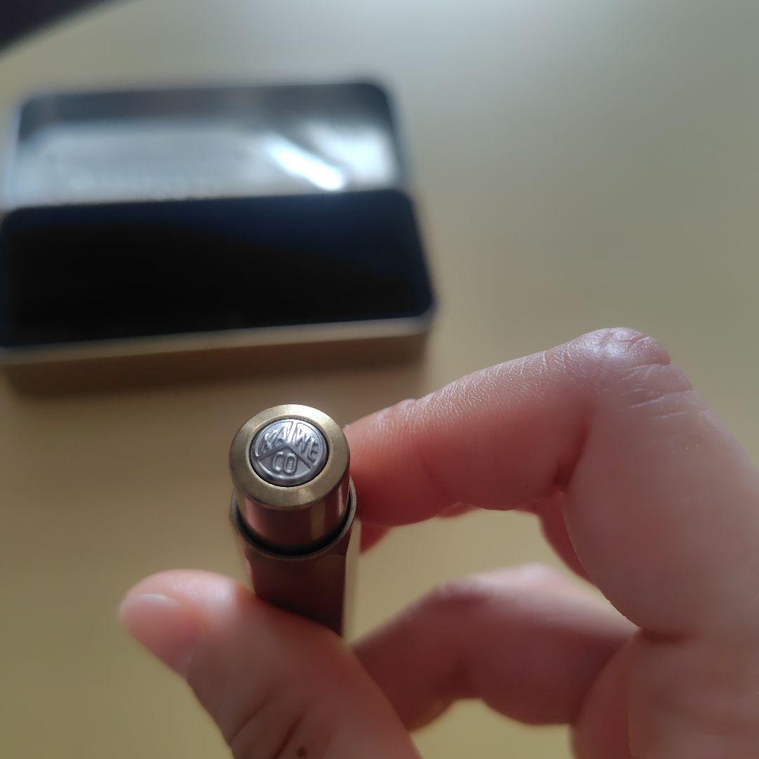 【中古品】カヴェコ ペンシル 0.7mm ブラススポーツ S/BRSP-BR