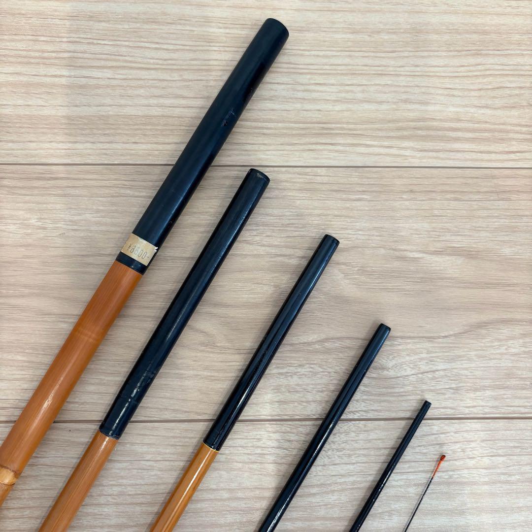 釣具店在庫品 在名有 和竿 竹竿 へら竿 ヘラブナ 17.9尺 14.9尺