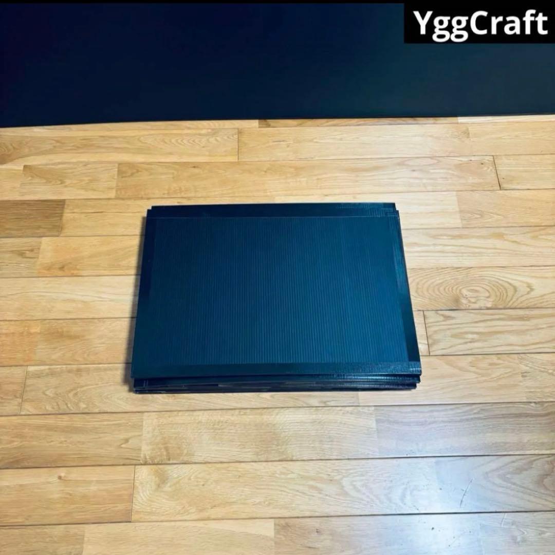 【たなかたなか】スタジアム台　プラダン製　折り畳み式 3台セット