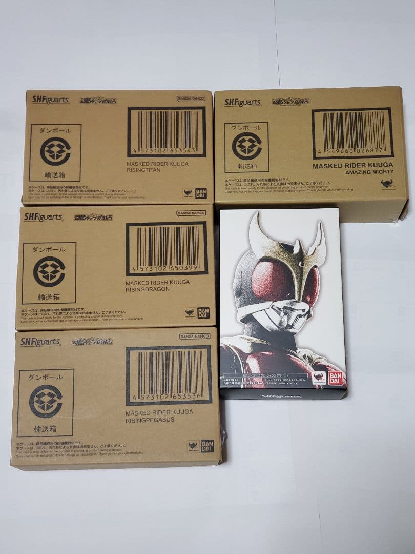 【エキ】S.H. Figuarts 真骨彫製法 仮面ライダークウガ 4体