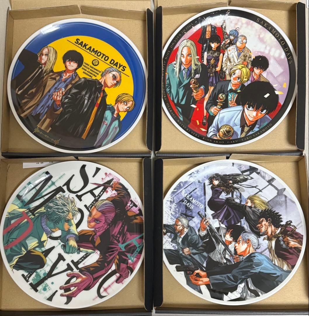 サカモトデイズ 応募者全員サービス フルカラープレート 南雲 神々廻 大佛