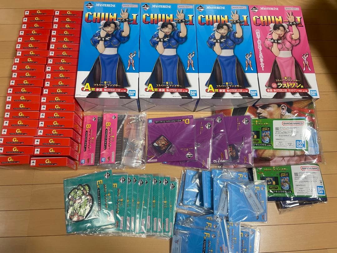 一番くじ ストリートファイター フルセット ラストワン 付き