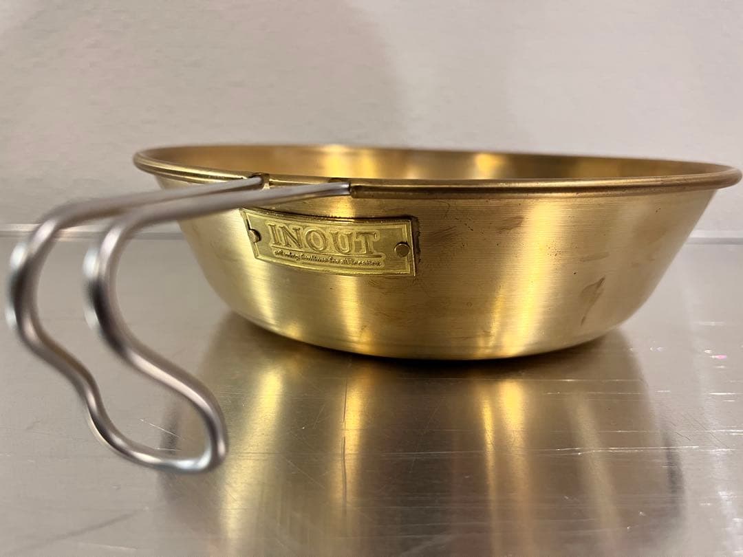 INOUT 真鍮 シェラカップ 2個セット