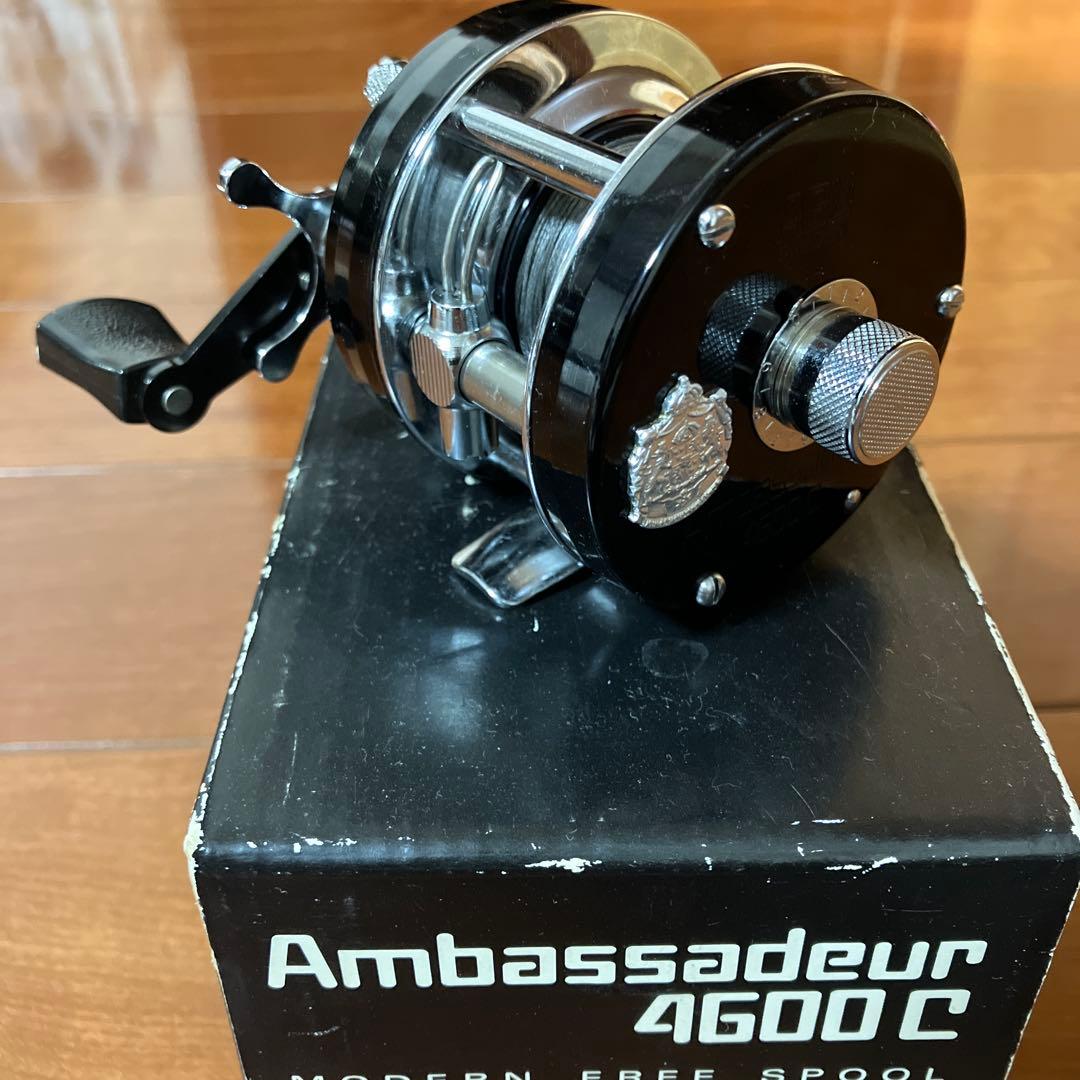 こめ　アンバサダー 4600c 赤ベロ ベアリング 2BBウォームシャフト