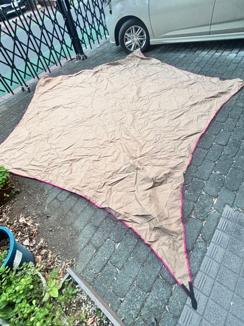 【ガイロープなし】Musasabi-Wing 13ftTC'TAKIBI'タープ