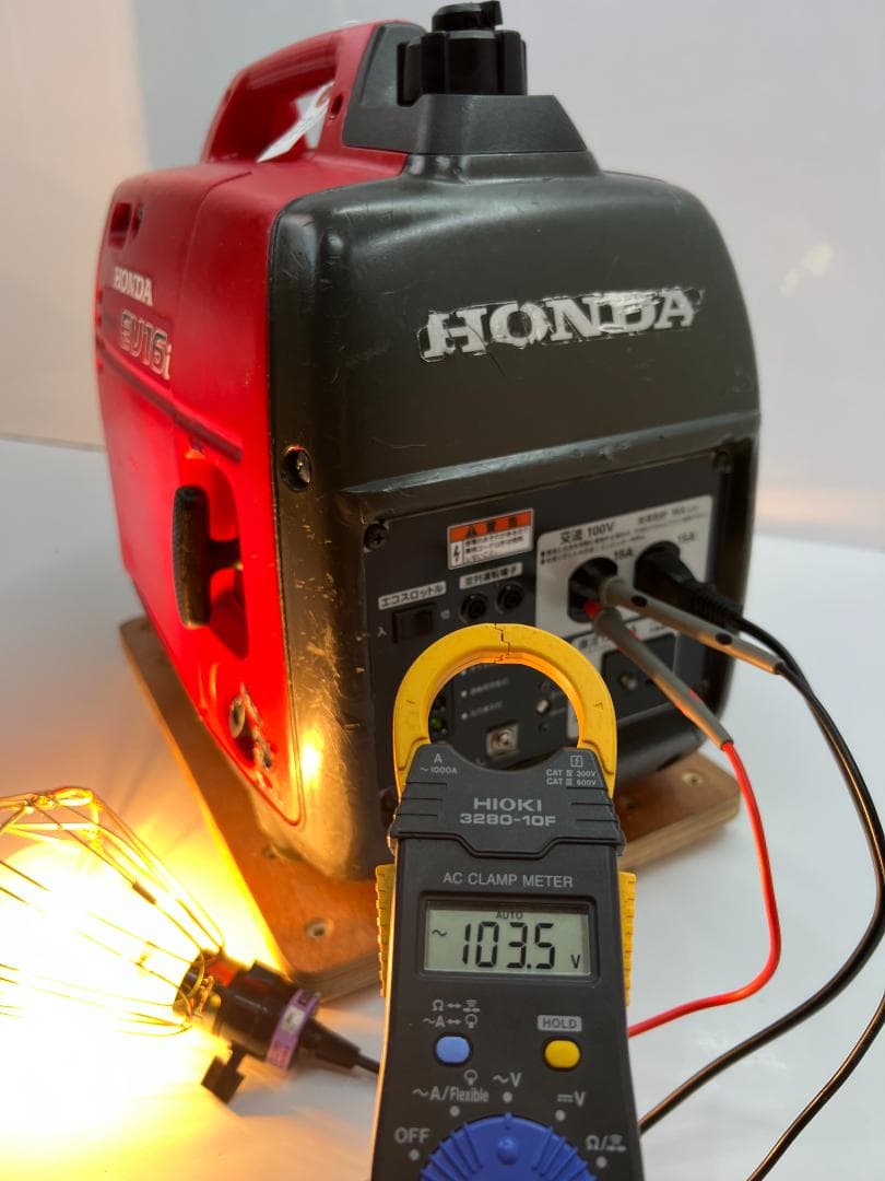 【動作良好・保証付】HONDAホンダ EU16i インバーター 発電機 1256