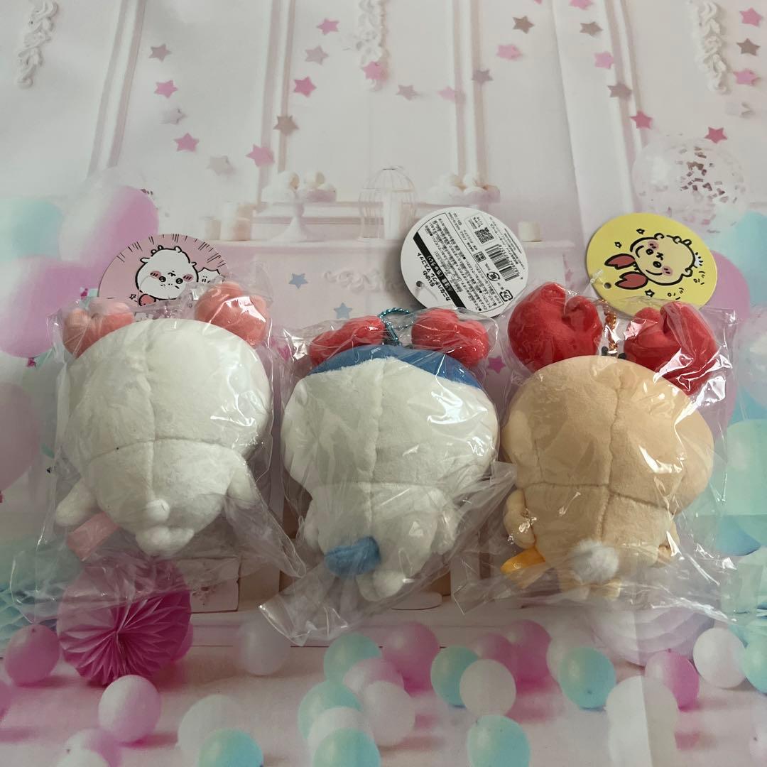 カニなちいかわ　カニなハチワレ　ロブスターなうさぎ　マスコット