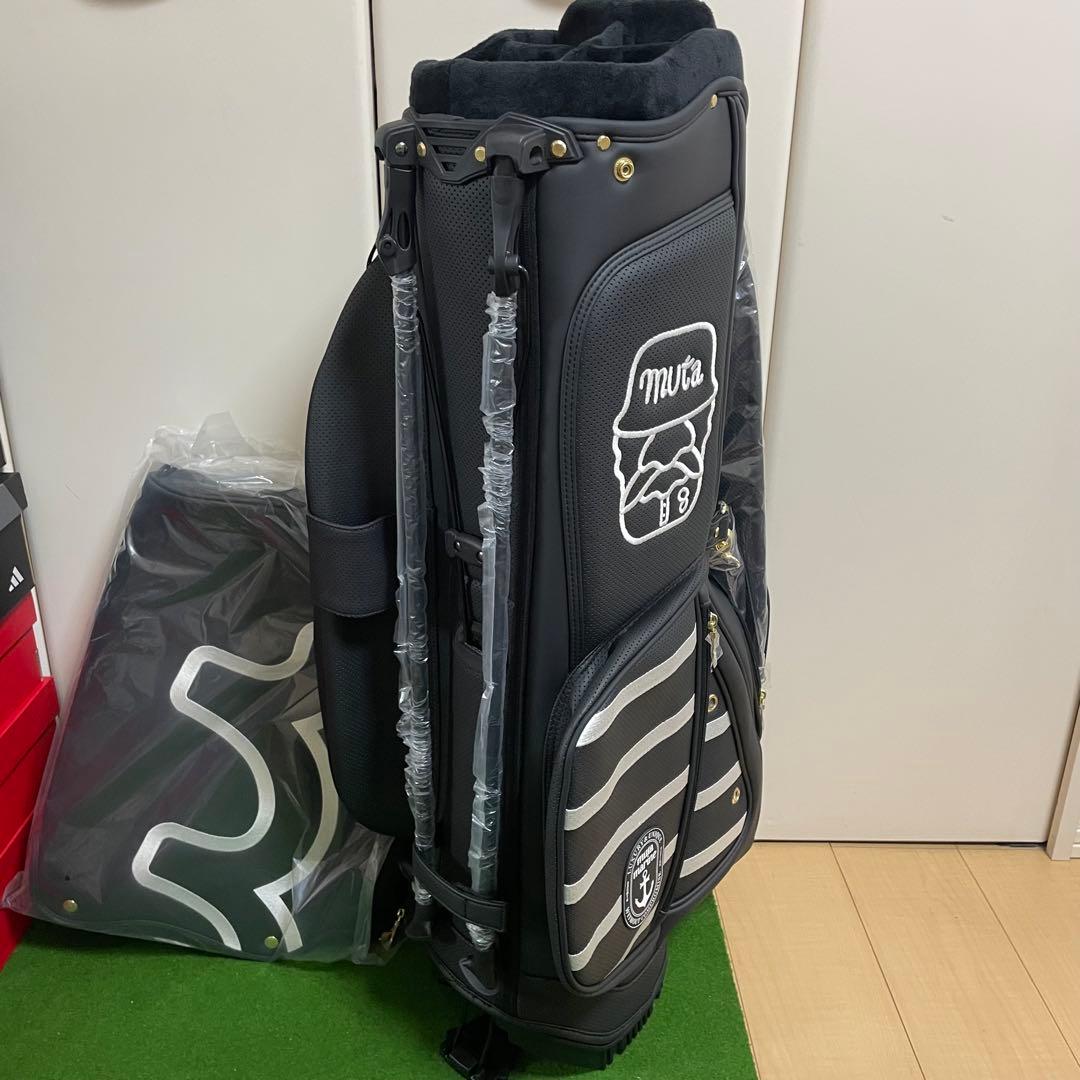 完売品　新品　muta キャディバッグ　ブラック