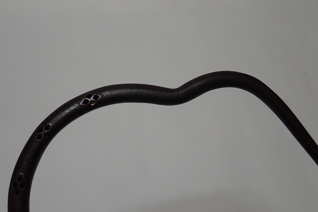 釜釣り 宗山 透かし入 菊桐金象嵌