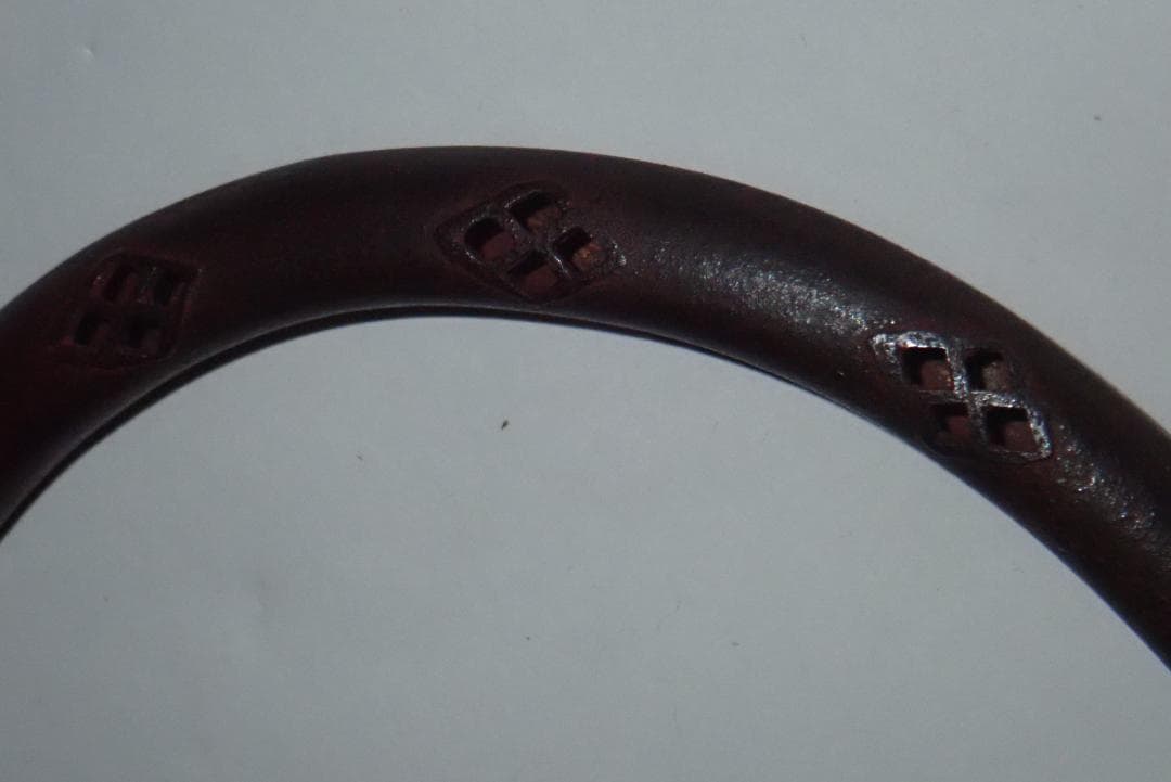 釜釣り 宗山 透かし入 菊桐金象嵌