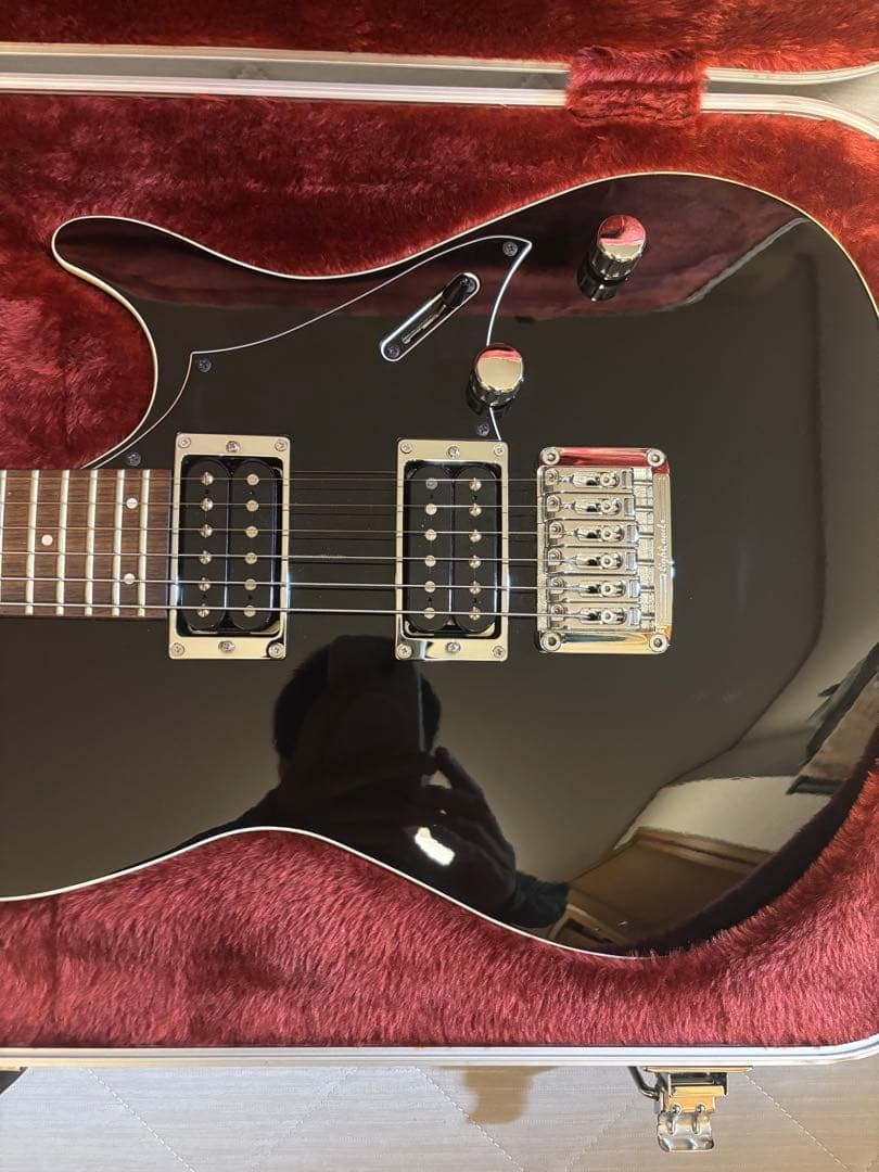 Ibanez FR1620 Prestige bk ロックペグ付き