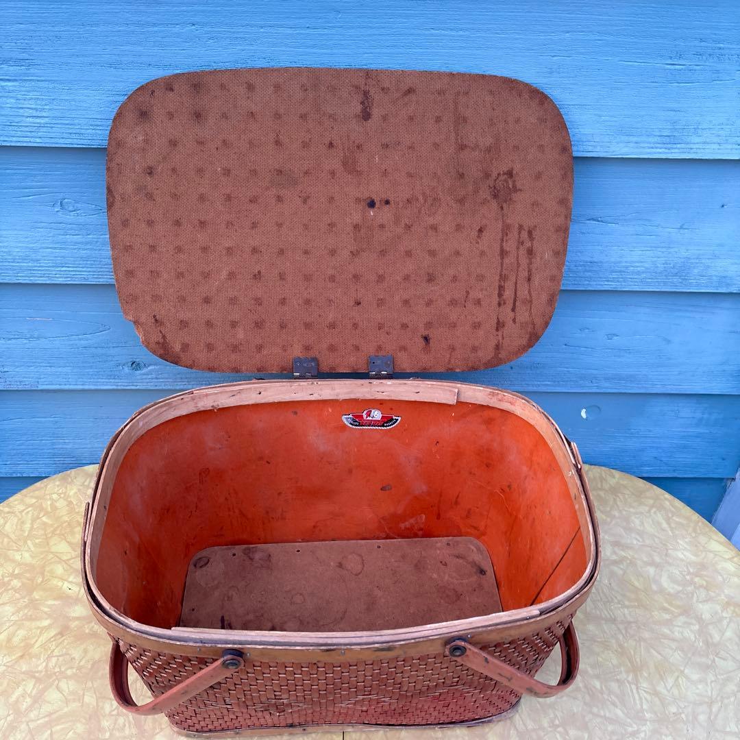 USA VINTAGE 60s REDMAN ピクニックバスケット