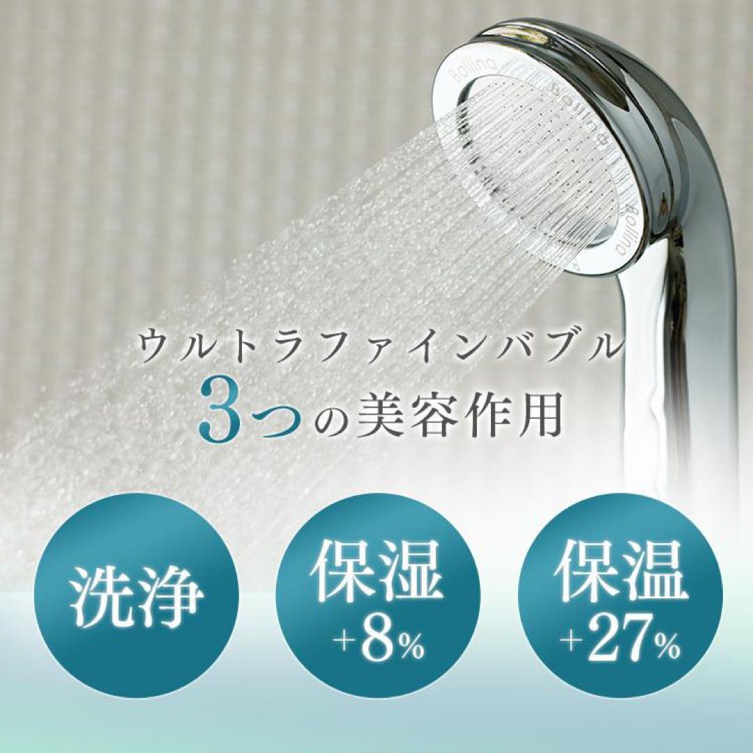 Bollina TK-7008-SL シルバーシャワーヘッドボリーナワイドプラス