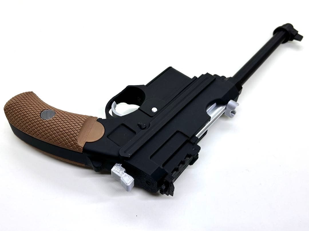 モーゼルC96、マンリッヒャーM1896レプリカモデル セット (機能、金属なし