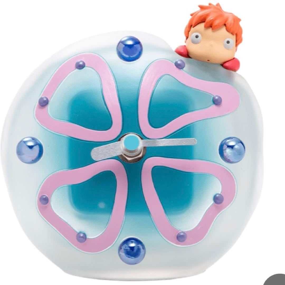 ポニョのクラゲ置時計