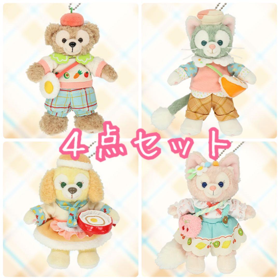 [値下げ] 東京ディズニーシー ワンダフルキッチン ぬいぐるみバッジ セット