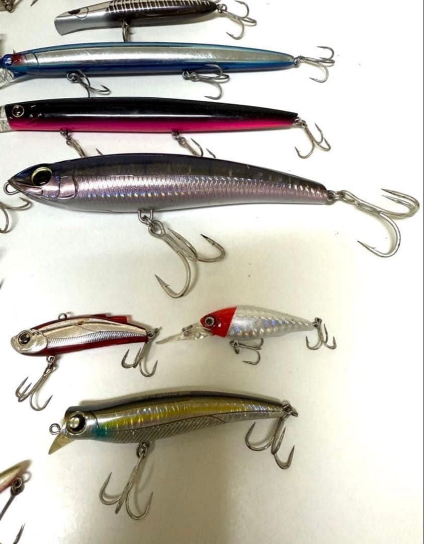 t*0様 シーバス　ルアー　大量　49個　まとめ売り