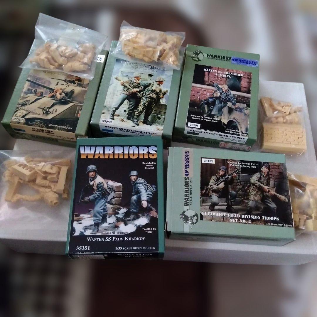 WARRIORS　レジンフィギュア18個